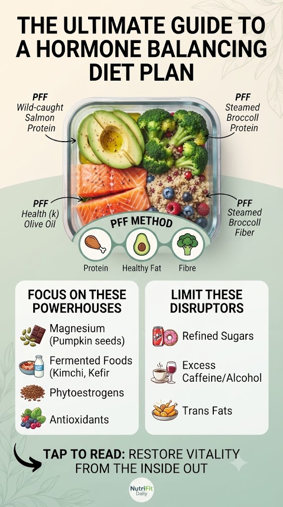 Hormone Balancing Diet Plan: Simple Shifts for Lasting Energy and Vitality
